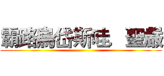 霸路烏岱斯哇．聖嚴 ()