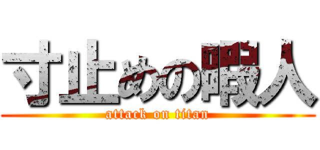寸止めの暇人 (attack on titan)