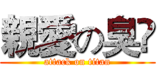 親愛の臭閪 (attack on titan)