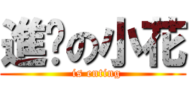 進擊の小花 (  is enting)