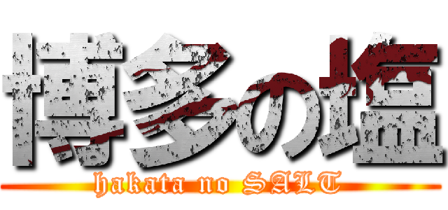 博多の塩 (hakata no SALT)