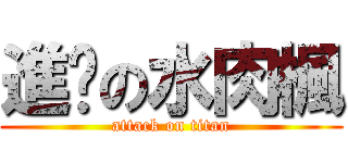 進擊の水肉楓 (attack on titan)