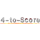 ４－ｔｏ－Ｓｃｏｒｅ (the other vertical four-in-a-row game)