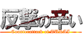 反撃の辛い (Counterattack of TURAI)