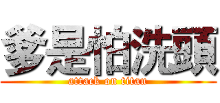 爹是怕洗頭 (attack on titan)