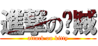 進撃の咪賊 (attack on kitty)
