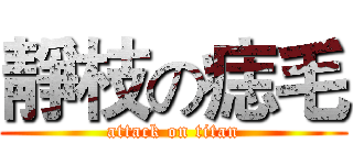 靜枝の痣毛 (attack on titan)