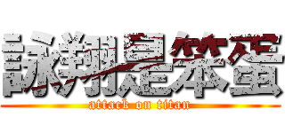 詠翔是笨蛋 (attack on titan)