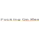 Ｆｕｃｋｉｎｇ Ｏｎ Ｈｅａｖｅｎ\'ｓ ＤＯＯＲ！ (attack on titan)