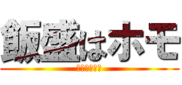 飯盛はホモ (ホモホモホモ)