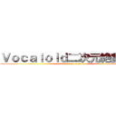 Ｖｏｃａｌｏｉｄ二次元絶對歌手 (attack on titan)