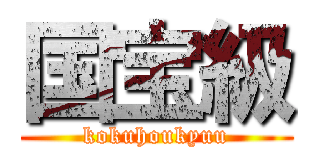 国宝級 (kokuhoukyuu)