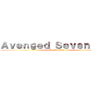 Ａｖｅｎｇｅｄ Ｓｅｖｅｎｆｏｌｄ (So Far Away)