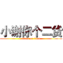 小谢你个二货 (attack on titan)