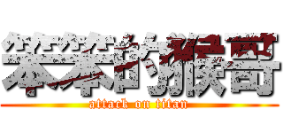 笨笨的猴哥 (attack on titan)