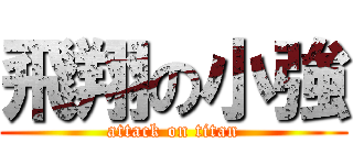 飛翔の小強 (attack on titan)