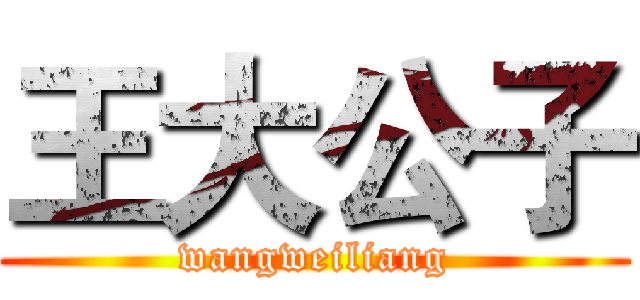 王大公子 (wangweiliang)