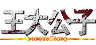 王大公子 (wangweiliang)