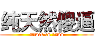 纯天然傻逼 (attack on titan)