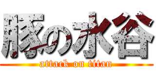 豚の水谷 (attack on titan)