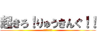 起きろ！りゅうきんぐ！！ (魚がまってるぞ)