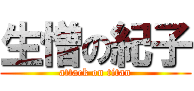 生憎の紀子 (attack on titan)