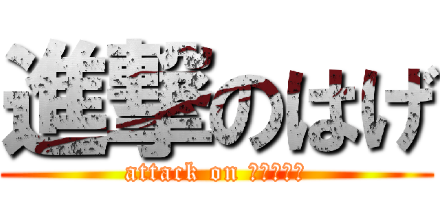 進撃のはげ (attack on はげてぃ、)