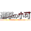 進撃の小可 (attack on titan)