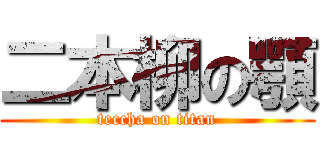 二本柳の顎 (teccha on titan)