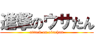 進撃のウサたん (attack on obachan)
