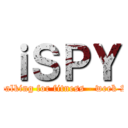 ｉＳＰＹ (walking for fitness - week 2)