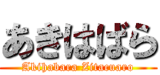 あきはばら (Akihabara Zitacuaro)