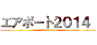 エアポート２０１４  (Air crash)