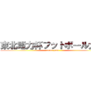 東北電力杯フットボール大会 (soccer game)