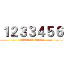 １２３３４５６ (attack on titan)