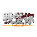 我爱你 (来着时间的爱)
