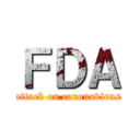 ＦＤＡ (attack on coronavirus)