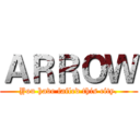 ＡＲＲＯＷ (You have failed this city.)
