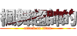楓舞超帥的 (attack on titan)