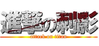 進撃の刺影 (attack on titan)