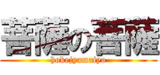 菩薩の菩薩 (hokejyamaiyo)