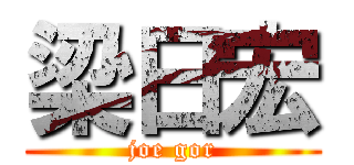 梁日宏 (joe gor)