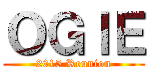 ＯＧＩＥ (2015 Reunion)
