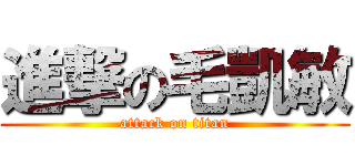 進撃の毛凱敏 (attack on titan)