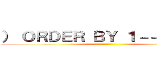 ） ＯＲＤＥＲ ＢＹ １－－ ＴＰＫｅ ()