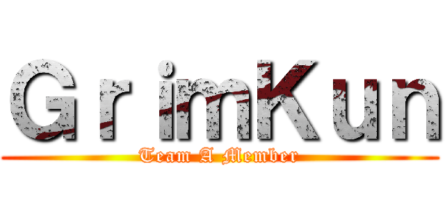 ＧｒｉｍＫｕｎ (Team A Member)