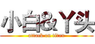 小白＆丫头 (attack on titan)