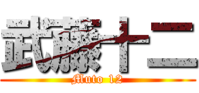 武藤十二 (Muto 12)