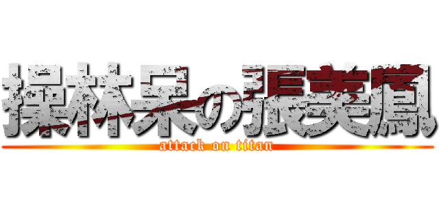 操林呆の張美鳳 (attack on titan)