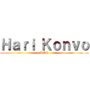 Ｈａｒｉ Ｋｏｎｖｏ (UMS)